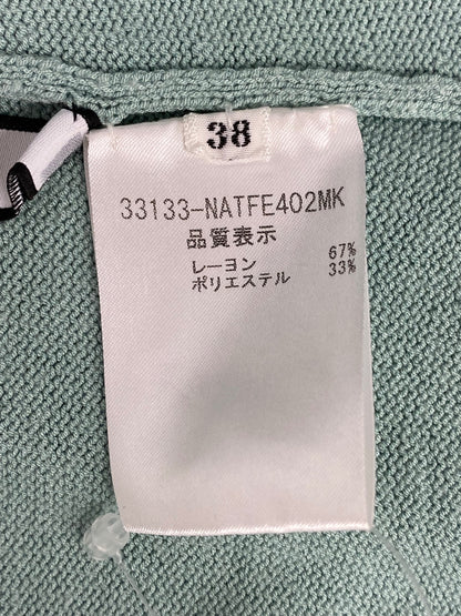 フォクシーニューヨーク KOGAO 小顔 33133 ニット セーター 38 グリーン ノースリ ハイネック ITL57LKF6WW2