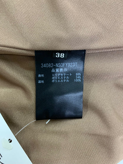 フォクシーニューヨーク スクエアネックワンピース 34082 38 ブラウン IT5DW6BRTTIS