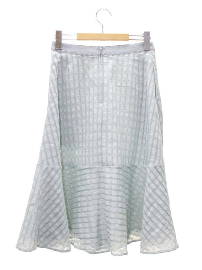 フォクシーブティック 38165 スカート 38 グリーン チェック IT1L8PSYZQI8