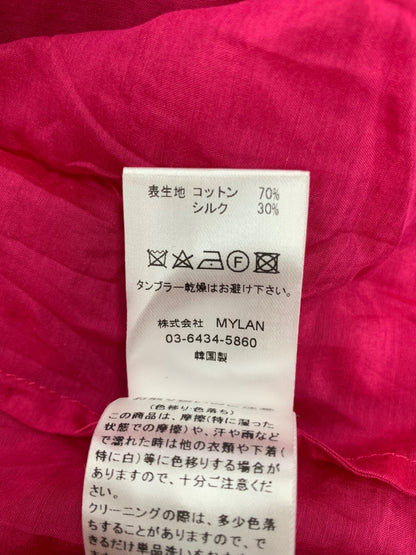 マイラン MY20SS-OP059 ワンピース F レッド クルンクル Vネック ITUVIZSL0VMK