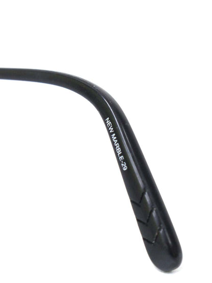 タカノリユゲ YUGE COLLECTION TY-36 メガネ ピンク/ブラック メタルフレーム フルリム オーバル ITDF9Q9EL6TH