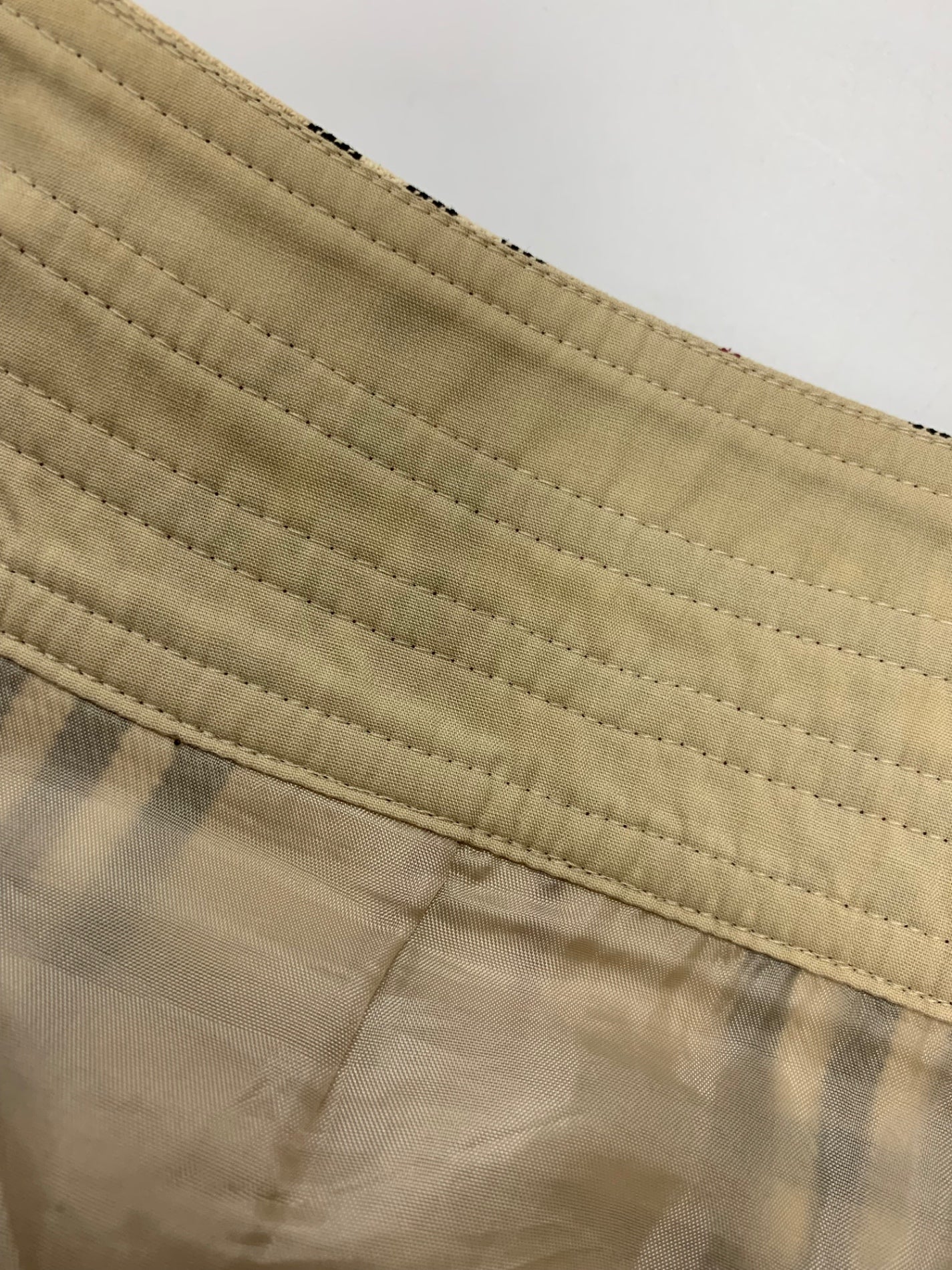 バーバリーブルーレーベル FX525-116 スカート 38 ベージュ 巻き チェック柄 ITZ13GR8ZOCG