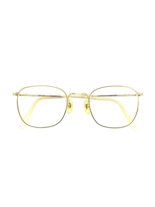 白山眼鏡店 2B4 メガネ ゴールド メタルフレーム ボストン IT2DFPO0OLE6