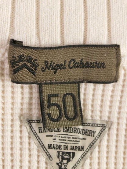 ナイジェルケーボン 8039-00-20025 セーター 50 ベージュ タートルネック ITBPOIN520AG