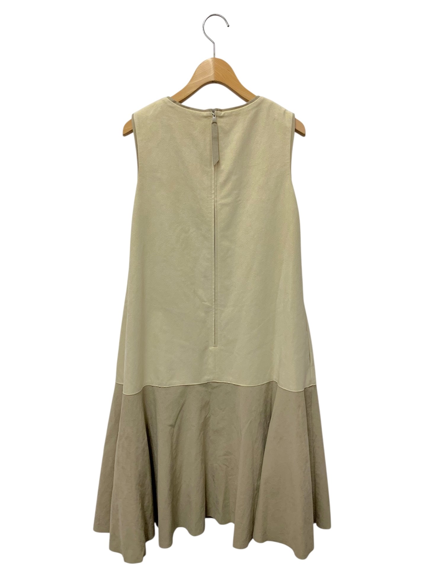 デイジーリン for フォクシー Daisy Suede Dress 36347 ワンピース 40 ベージュ フェイクレザー スエード調 ITHPL3X94E7Y