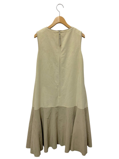 デイジーリン for フォクシー Daisy Suede Dress 36347 ワンピース 40 ベージュ フェイクレザー スエード調 ITHPL3X94E7Y