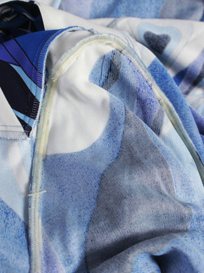 エミリオプッチ 11RL70 ワンピース 36 ブルー ITXIZCYMFKS8