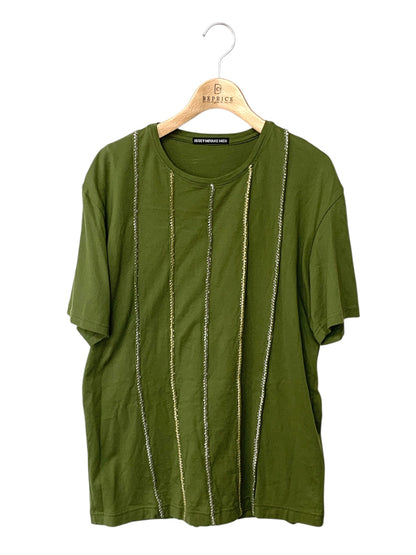 イッセイミヤケメン ME21JK443 Tシャツ 2 カーキグリーン ステッチ ITBIDQZPLWRW 【SALE】