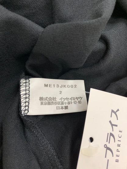 イッセイミヤケ ME13JK002 Tシャツ 2 ブラック クルーネック ITSV3TF2D83K