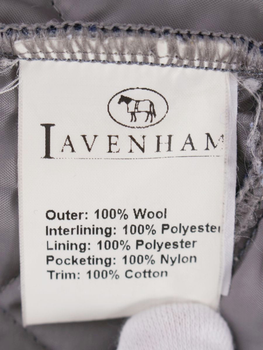 ラベンハム キルティングコート 6 ブルー フード付き ITU95CLOVEFQ 【SALE】
