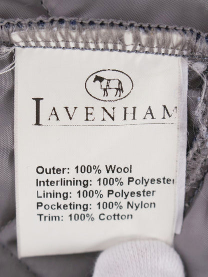 ラベンハム キルティングコート 6 ブルー フード付き ITU95CLOVEFQ 【SALE】