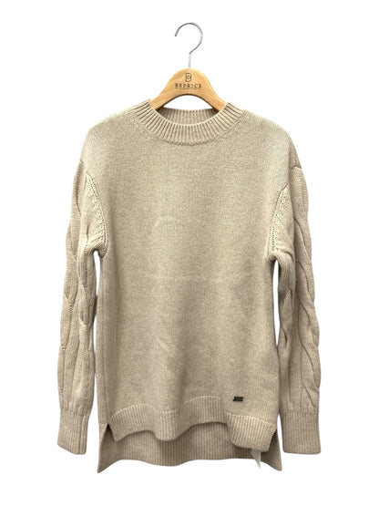 フォクシーブティック Knit Top Chouette 43916 ニット 38 ベージュ カシミヤ IT8SV2YJ3B4G