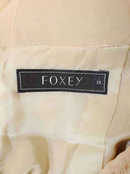 フォクシーブティック 27059 ワンピース 38 オレンジ シルク シフォン IT8GMJZTPW44