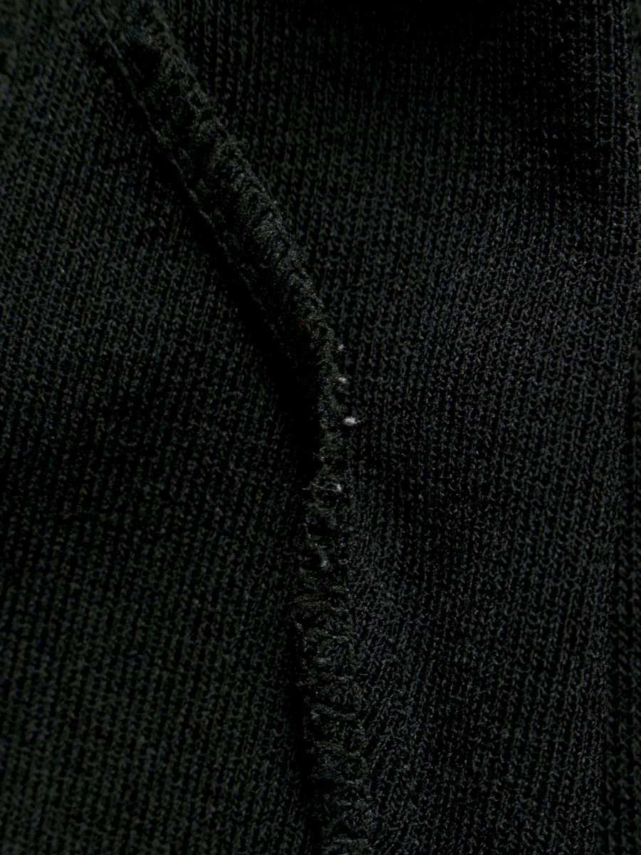 ルネ 6932461 ワンピース 34 ブラック ラインストーン ジップ ニット ITQLAY2G80K6