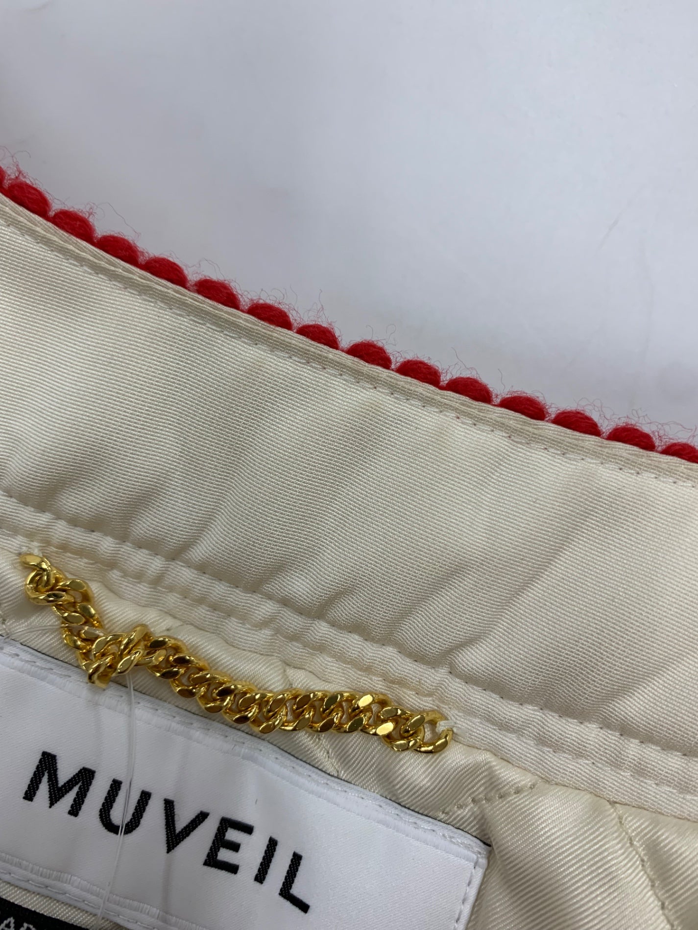 ミュベール MA233FC006 コート 40 アイボリー ボア 起毛 ITDCPH1UZ17K