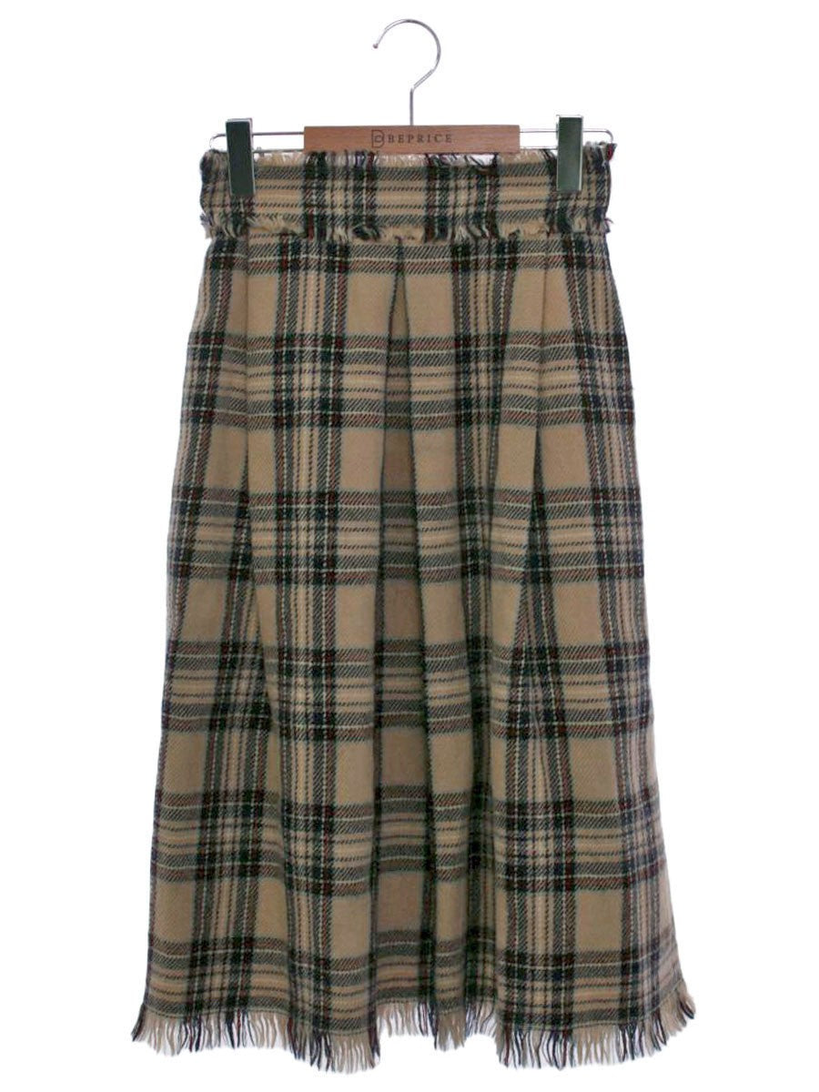 エムズグレイシー 917565 スカート 36 ブラウン ウール ITFURZYZPWT8