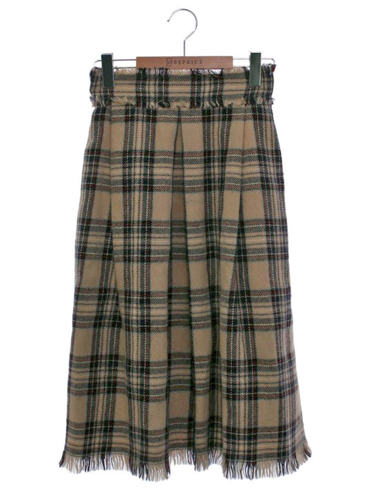 エムズグレイシー 917565 スカート 36 ブラウン ウール ITFURZYZPWT8