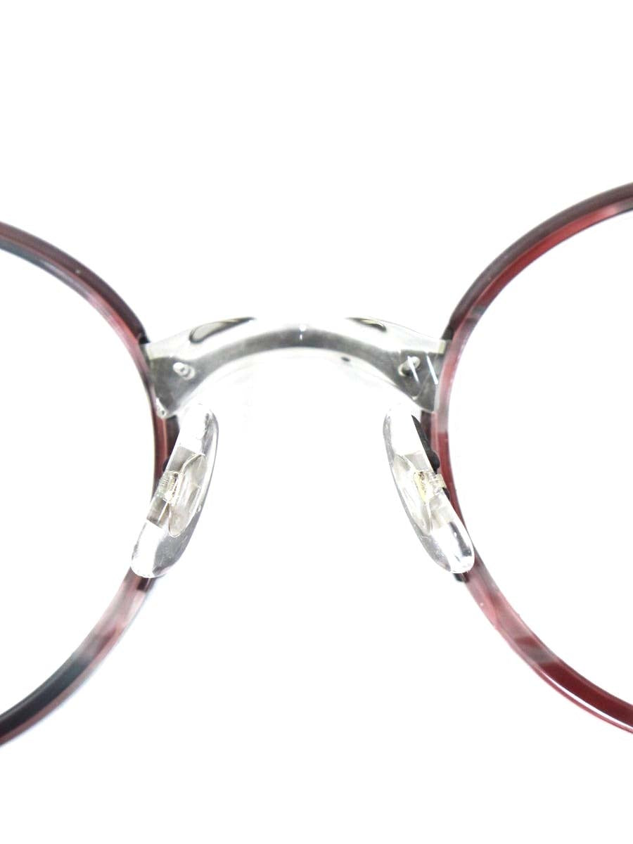 増永眼鏡 GMS-116＃47 メガネ マルチカラー/チャコール セルフレーム フルリム ボストン IT179HDRBE55