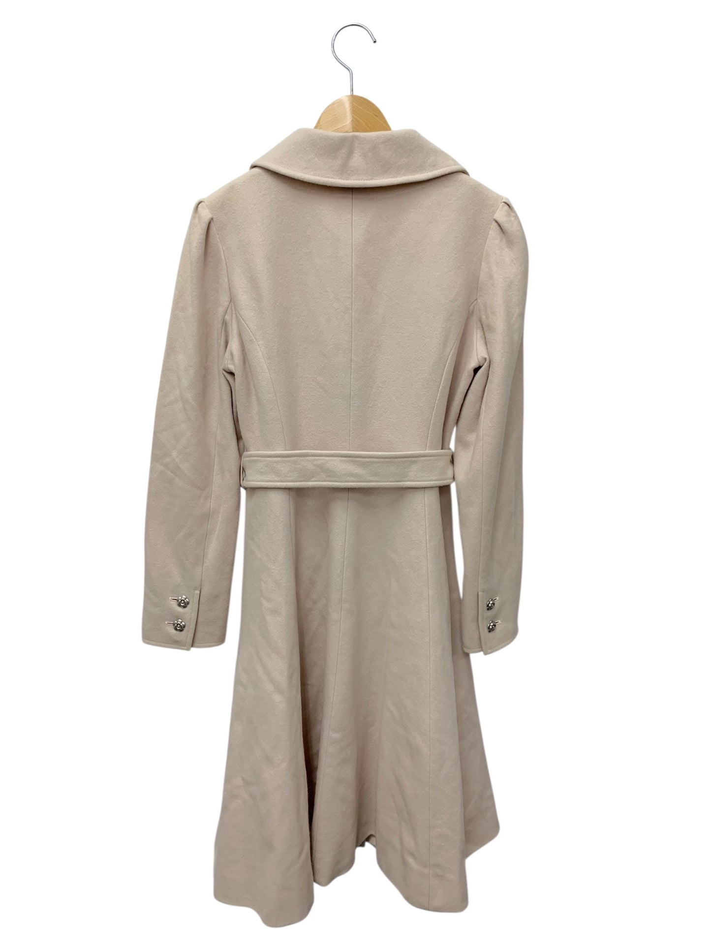 ルネ 6238060 コート 36 ピンク ウール ロング IT55WBGL3CMW