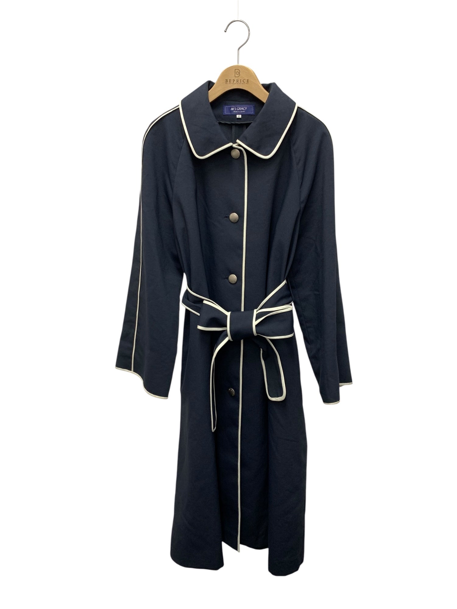 未使用に近い】M'S GRACY エムズグレイシー　キルティングジレ 黒 38 未使用に近い】M'S GRACY エムズグレイシー キルティングジレ 黒 38
