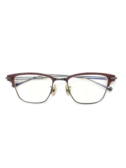 トレミーフォーティエイト AP-033 メガネ レッド メタルフレーム フルリム ウェリントン IT9KV5XIG3EO 【SALE】