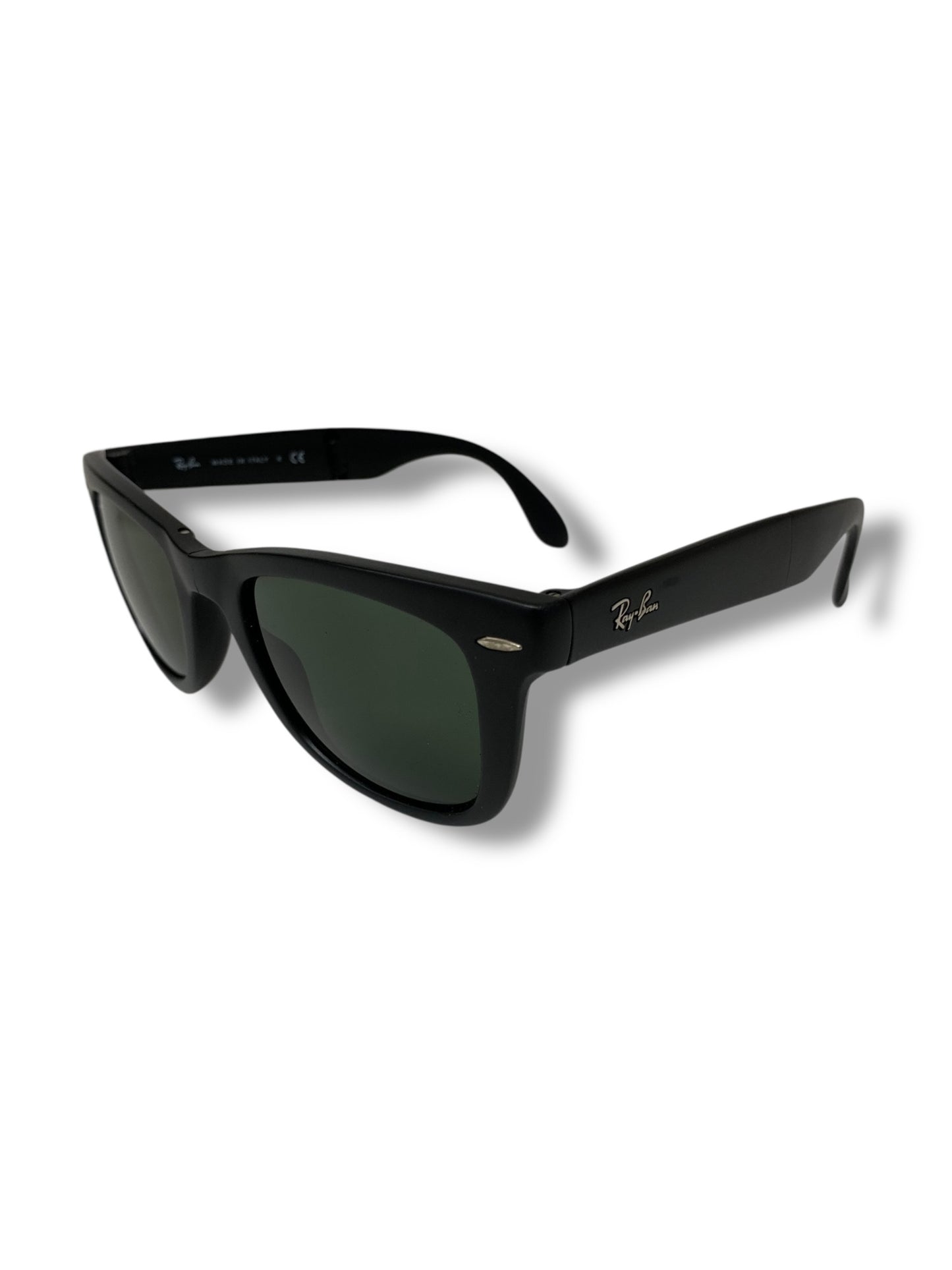 レイバン Wayfarer Folding RE4105 サングラス ブラック セルフレーム フルリム ウェリントン ITF8P2YCJEXC
