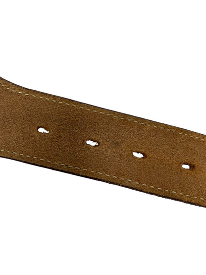 ファニー HAND TOOLS & HAND DYE ベルト ブラウン レザー ITQI0QW6VXR4 【SALE】