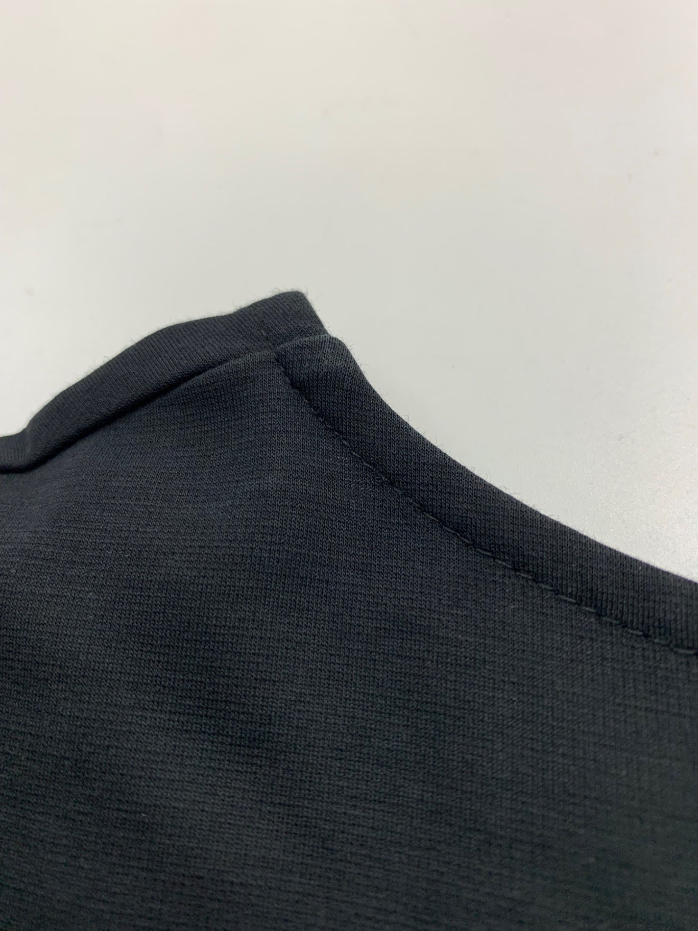 ボーダーズアットバルコニー BD2211P-3E-02 ワンピース 38 ブラック Vネック ボーダー ITVVB7V49G00