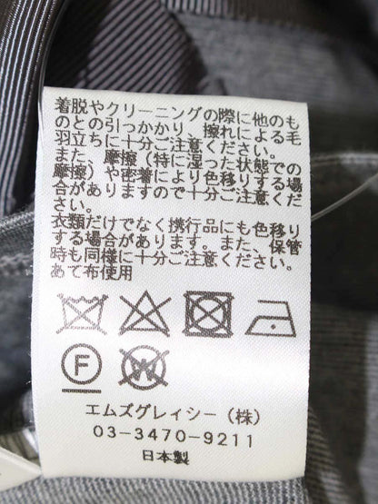 エムズグレイシー 725516 Tシャツ カットソー 38 グレー リボン ITED6GKY45TL