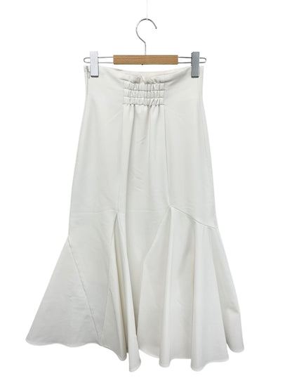 セルフォード CWF231057 スカート 36 ホワイト ウエストギャザー フレア ITECZL4M6O40