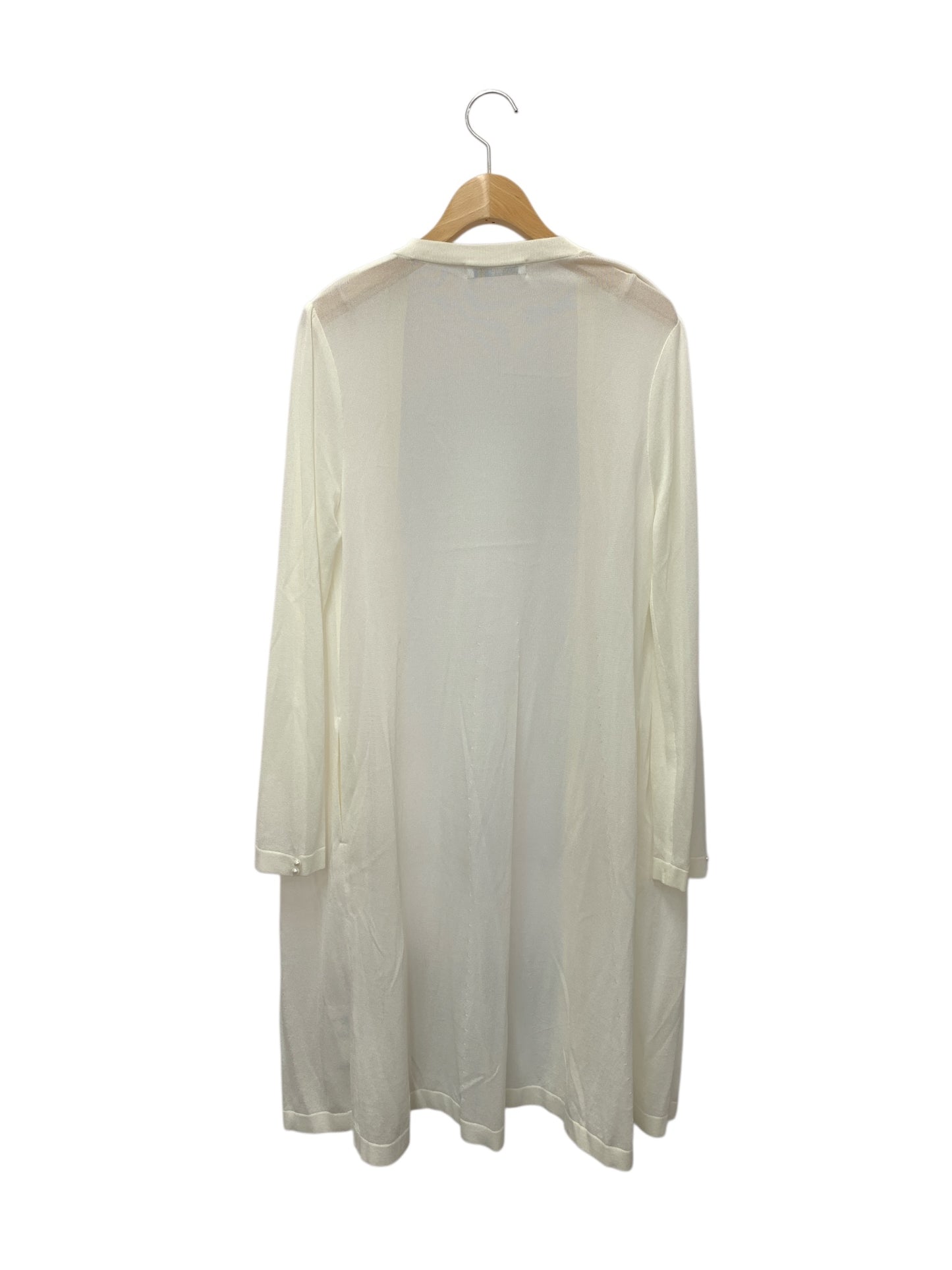 ルネ 6412720 ロングカーディガン 36 ホワイト ITGAP93PEHCB 【SALE】
