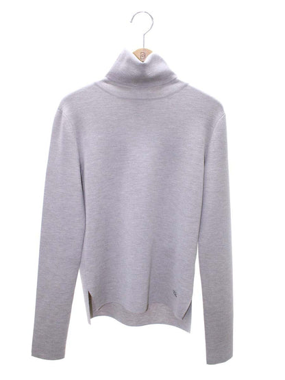 フォクシーブティック Knit Top Grace Turtle 39116 ニット セーター 40 グレージュ 2020年増産品 ITHJQ4T0OACA