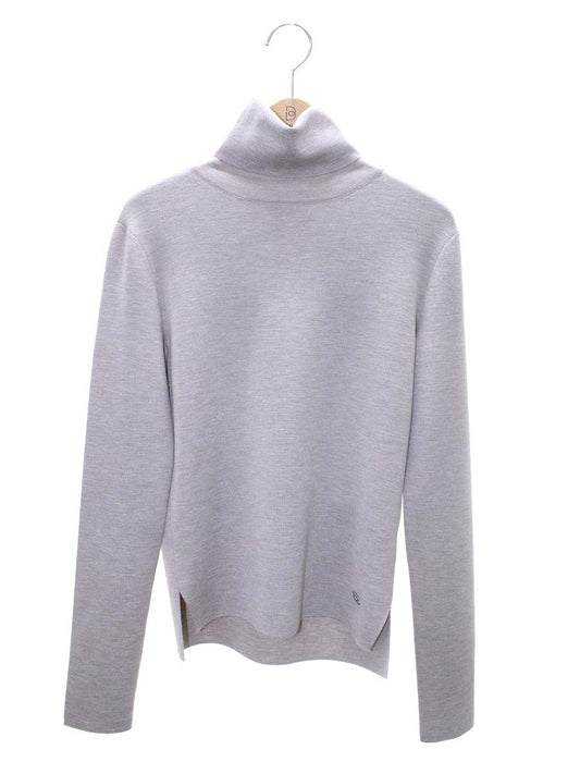 フォクシーブティック Knit Top Grace Turtle 39116 ニット セーター 40 グレージュ 2020年増産品 ITHJQ4T0OACA