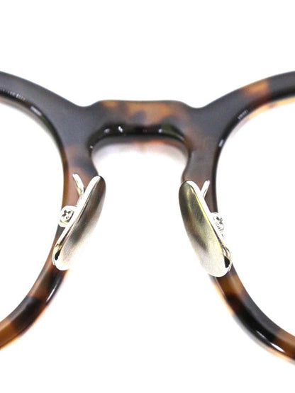 ジュリアスタートオプティカル AR / TORTOISE PL-002C 46-22 メガネ ブラウン セルフレーム フルリム ボストンウェリントンシェイプ ITPA2ZAR470A