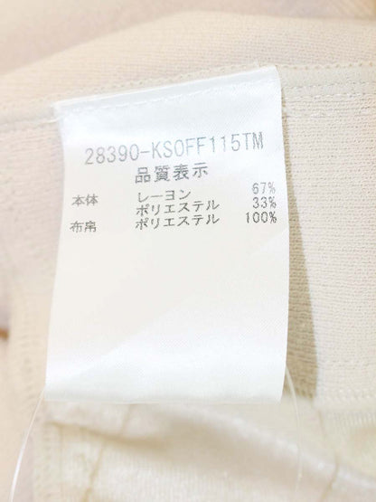 フォクシーブティック ミストベール 28390 ワンピース 42 ベージュ ITEQ1L9CORFO