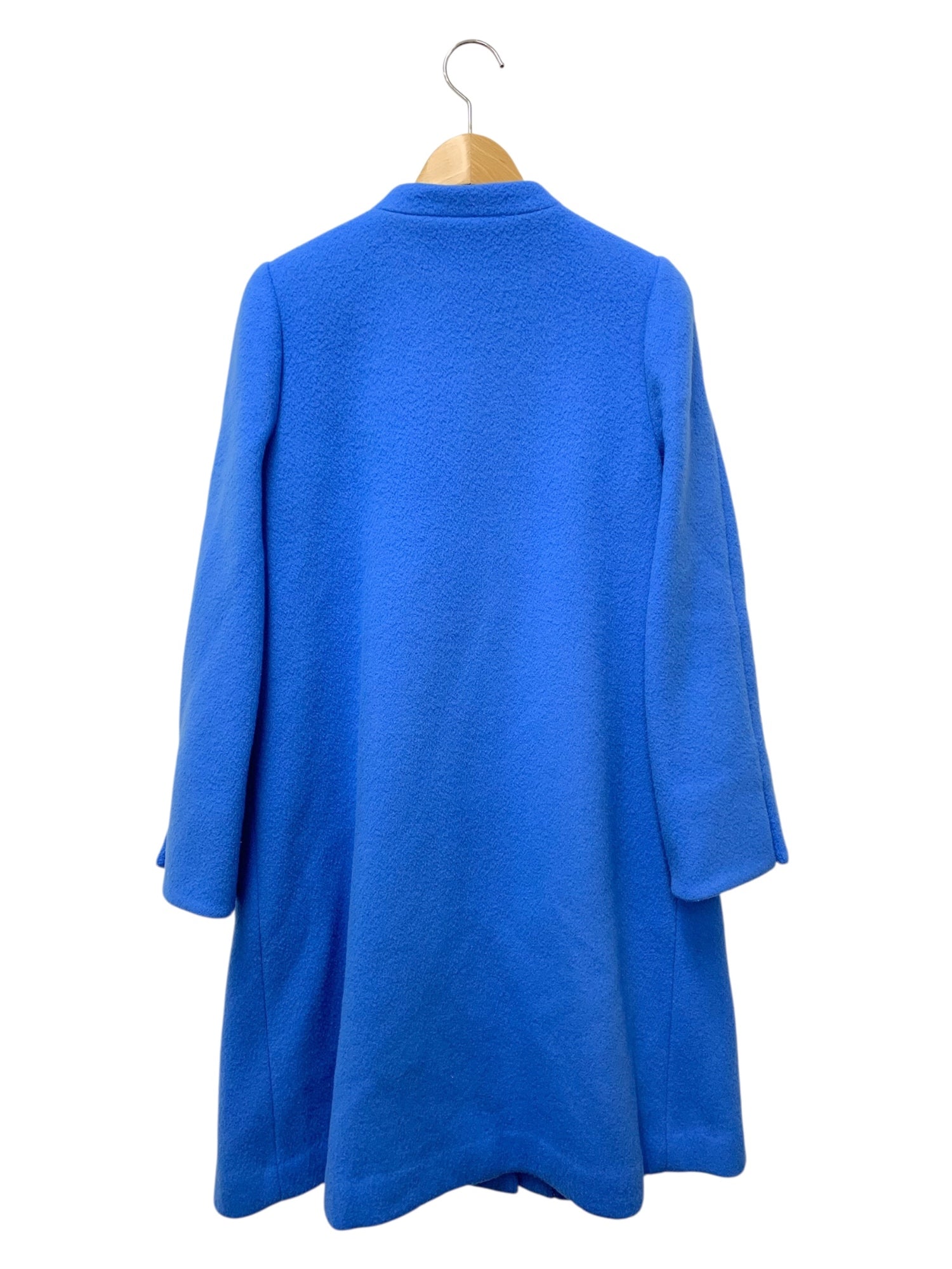 エムズグレイシー 319615 コート 36 ブルー 花刺繍 | 中古ブランド品