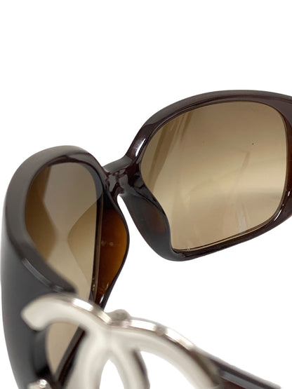 シャネル サングラス 6014 浜崎あゆみ着用 シルバーココマーク ブラウン ITKBD4MVGN5W