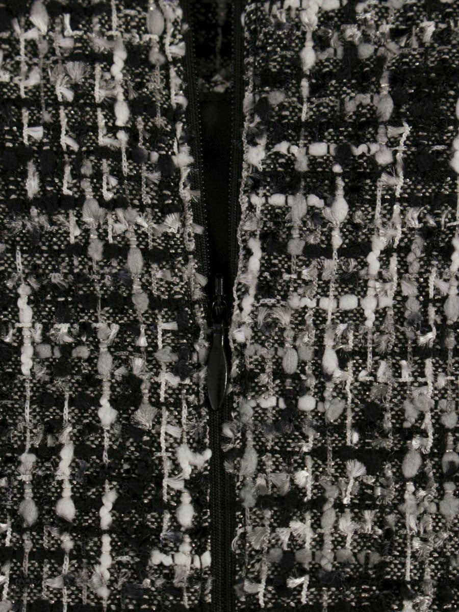 トッカ BRULEE ドレス OPTOYW0340 ワンピース 2 ブラック ツイード ITHFSO6EMPSS