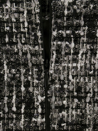 トッカ BRULEE ドレス OPTOYW0340 ワンピース 2 ブラック ツイード ITHFSO6EMPSS