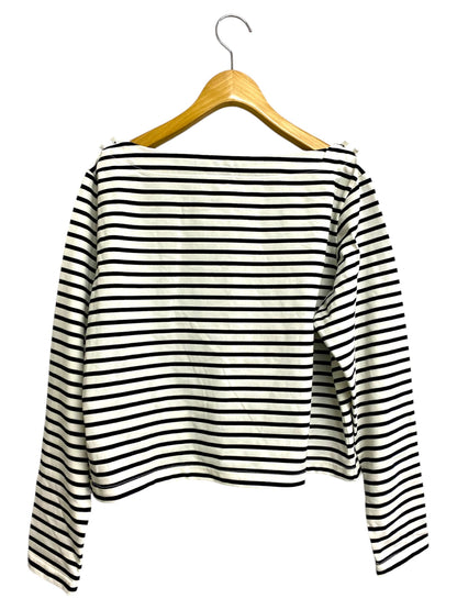 ロージーモンスター fish shell button border tops RMTB-1525S カットソー F ブラック/ホワイト 25ss ITHM44CHYEZS