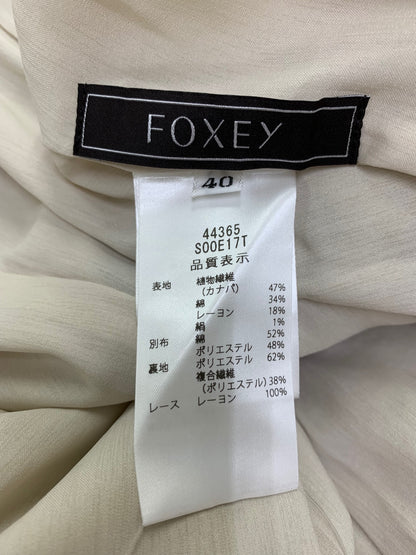 フォクシーブティック GINZA 26th ANNIVERSARY Dress La Promesse 44365 ワンピース 40 ベージュ 植物繊維(カナパ) ITZ9BXENCZ4G