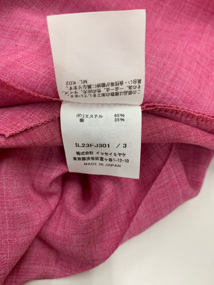 132 5. イッセイミヤケ IL23FJ301 カットソー 3 レッド ITYVB0Y8NVKG