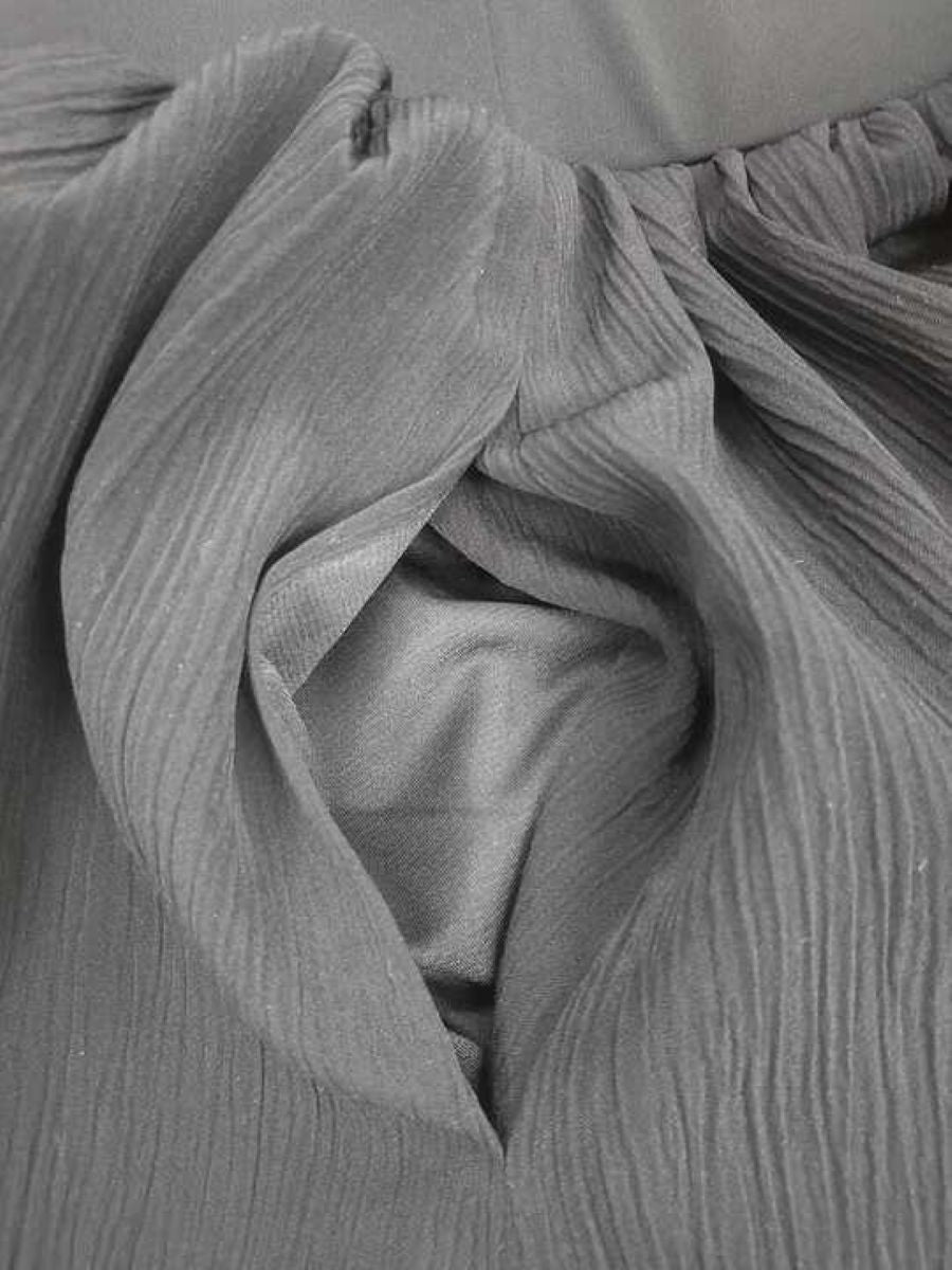 デイジーリン Daisy Frill Skirt 06836 スカート 42 ブラック タックフレア ITZ3QWFV8S6G