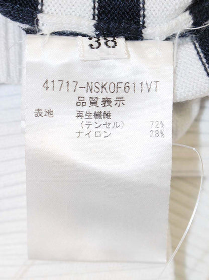 フォクシーニューヨーク Seberg Sweater 41717 ニット 38 ネイビー ボーダー ITL60R7Z33NK
