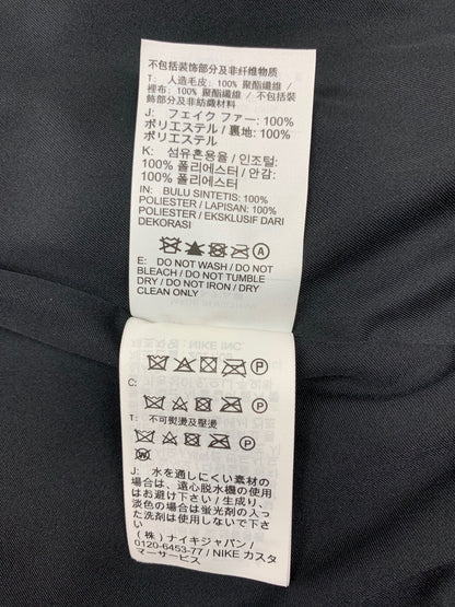 ナイキ AS W NSW JKT FAUX FUR SWSH DO3792-010 ジャケット L ブラック スウッシュ フェイクファー IT69H1VHPMHC