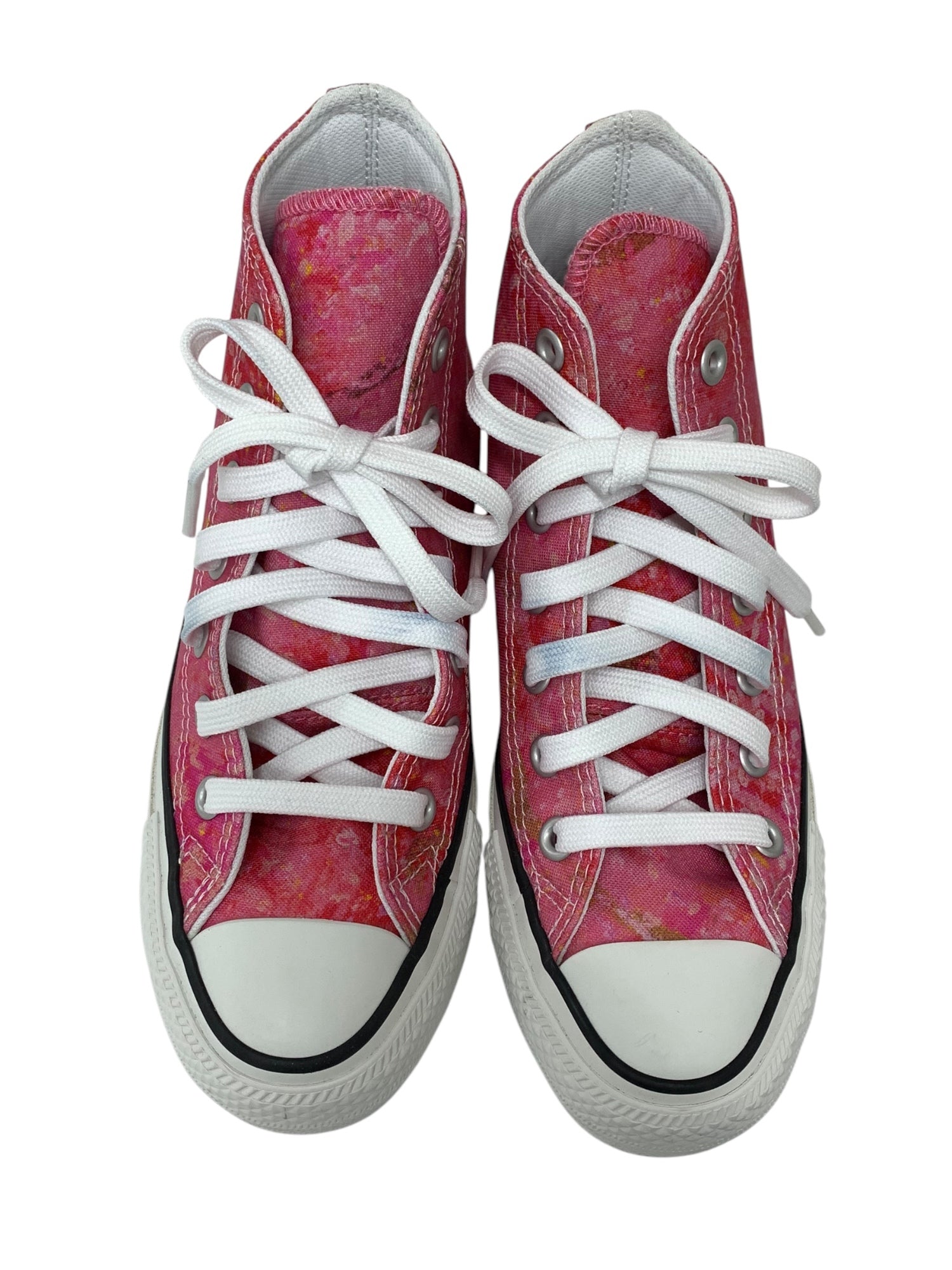 ヤンチェオンテンバール JANTJE_ONTEMBAAR × CONVERSE ALL STAR 100 HI SAKURA 1SC708 ハイカット スニーカー 23 ピンク | 中古ブランド品・古着通販ビープライス