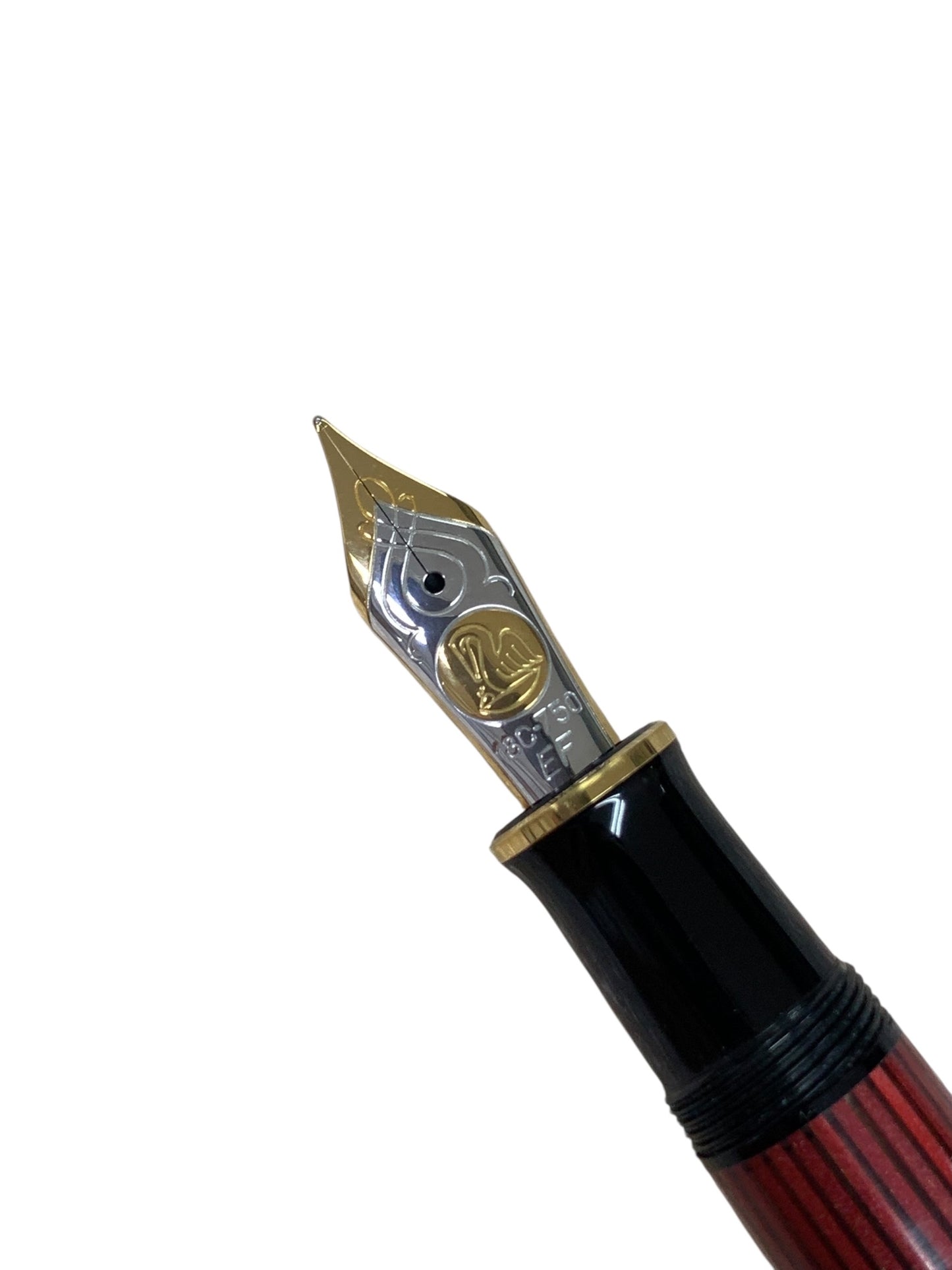 ペリカン 万年筆 スーベレーン M800 レッド EF 18C IT0GFSUICOBK