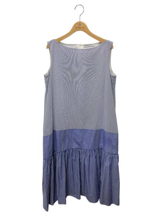 フォクシーニューヨーク Marina Sandress  42152 ワンピース 42 ブルー ストライプ ITVKH40RPJLW