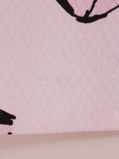 エムズグレイシー 521103 ワンピース 40 ピンク フラワー アイコンモチーフ IT6GFS1KISMU