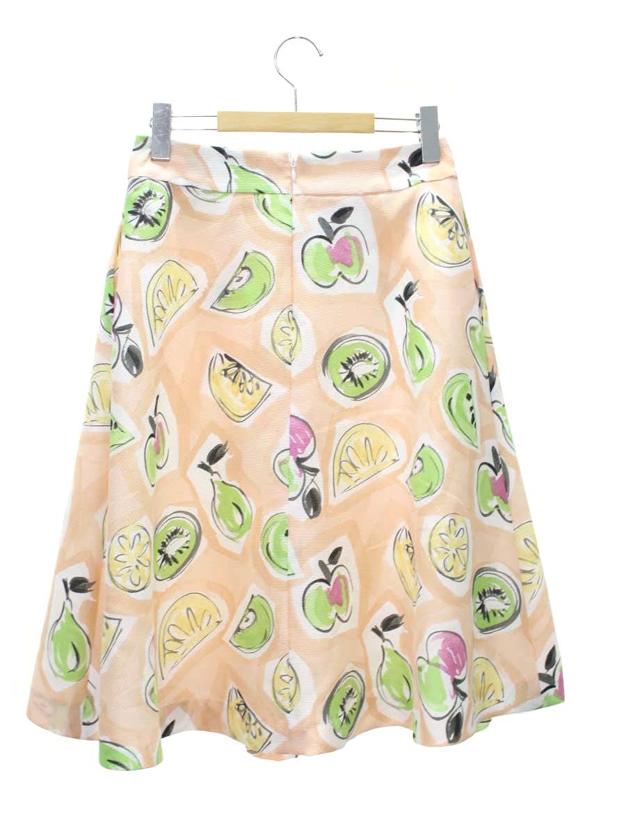 M'S GRACY フルーツ柄スカート　38 M'S GRACY フルーツ柄スカート 38 M'S GRACY フルーツ柄スカート 38